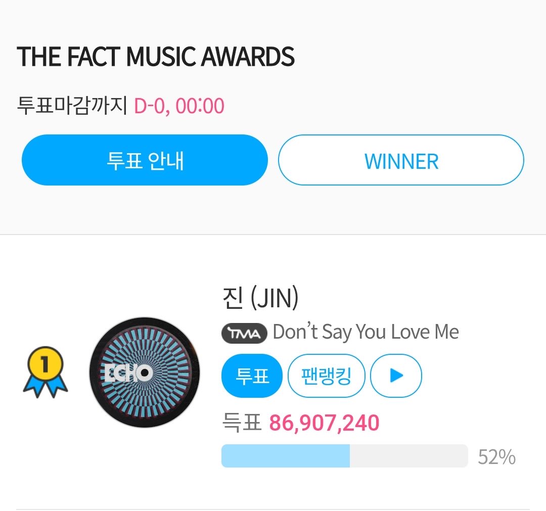 KIMSEOKJIN__TH's tweet image. #JIN ได้รับรางวัล FIRST WIN สำหรับเพลง “Don't Say You Love Me” ในหมวด “เพลงยอดเยี่ยมประจำฤดูร้อน” ในงาน The Fact Music Awards 2025
CONGRATULATIONS JIN
DSYLM WIN AT TMA 2025
#DontSayYouLoveMeTMAWin
#TMABestMusicSummer_DSYLM