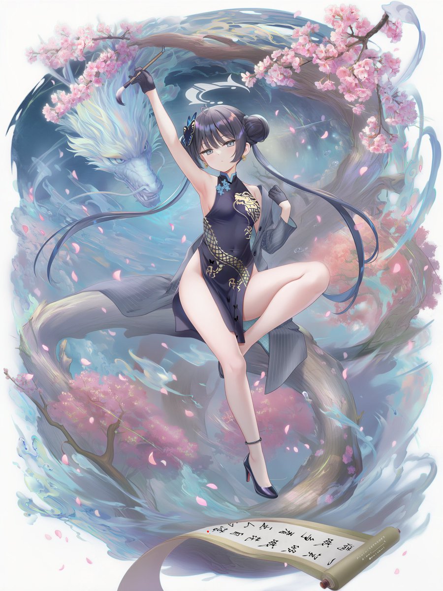 poi______1's tweet image. #竜華キサキ #ブルアカ #BlueArchive
龙华妃咲
上书：一笑倾城花自落