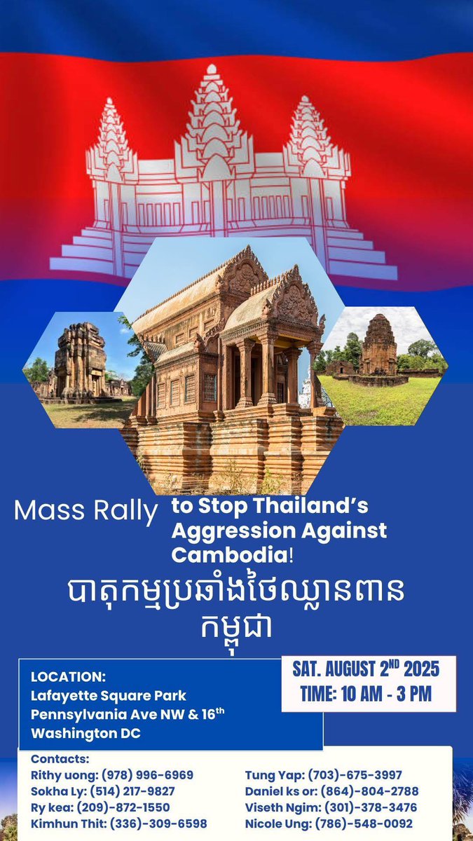 Stop the war and let Cambodians and Thai live in peace