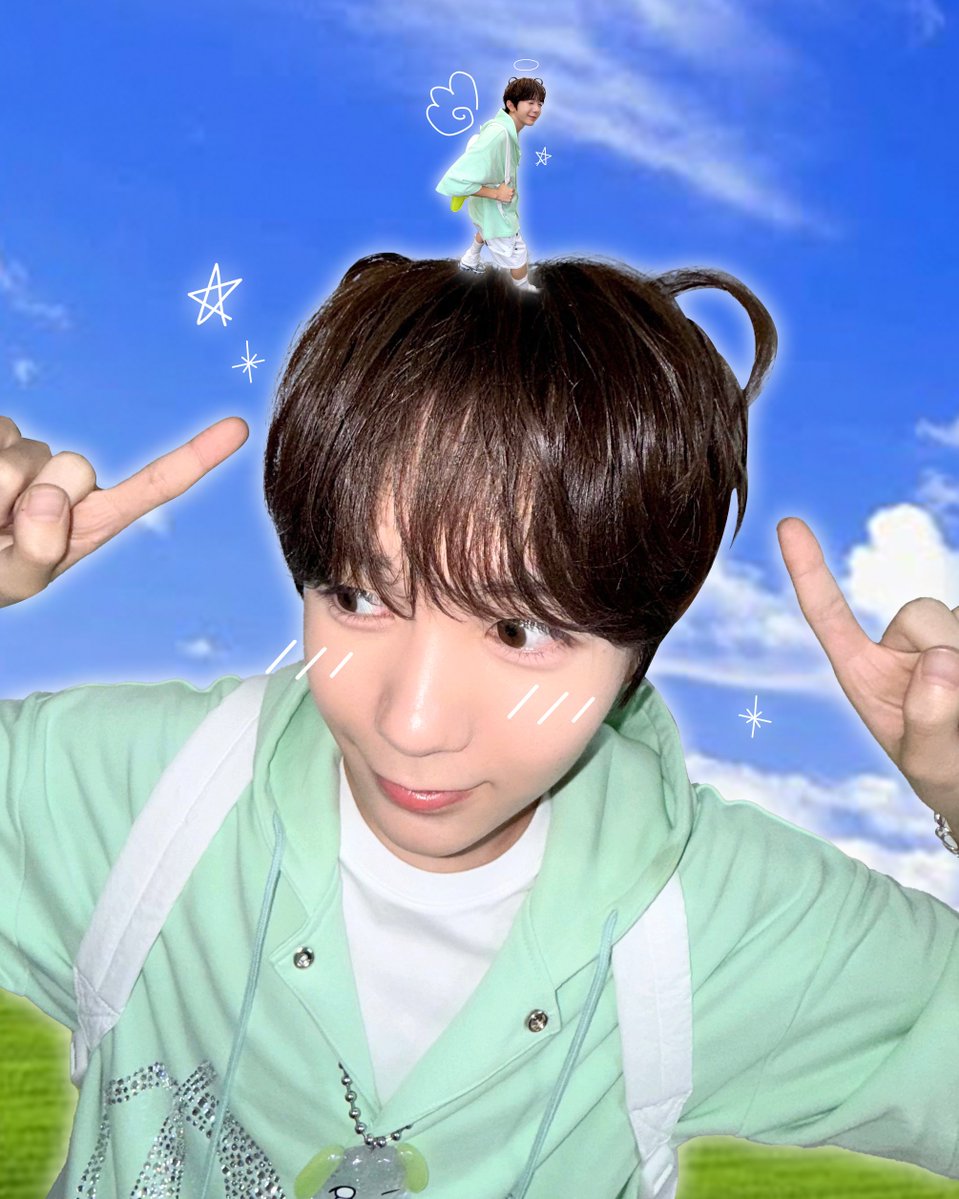 HUHu_c0's tweet image. 취향대로 사꾸 〰️ 🎶