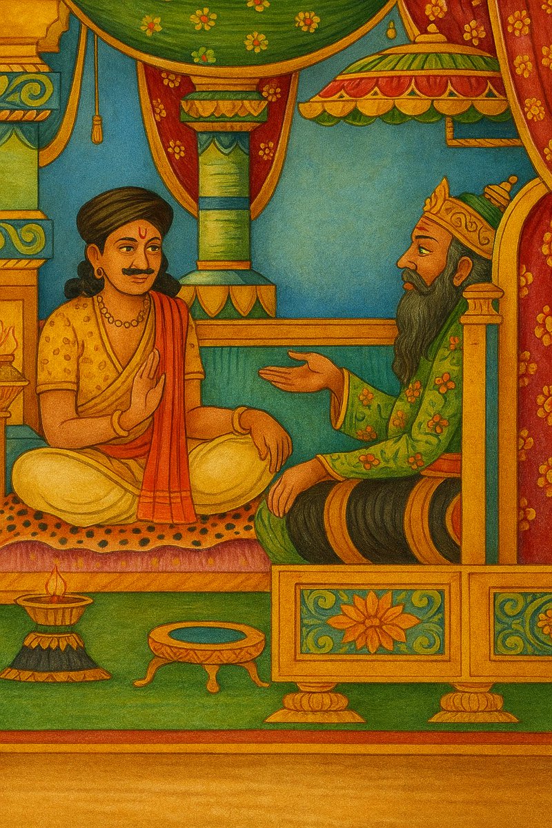 MySutradhar's tweet image. Kanika's lesson to Dhritarashtra. A lesson in diplomacy from the Mahabharata.
gauravt.in/blog/kanika-s-…