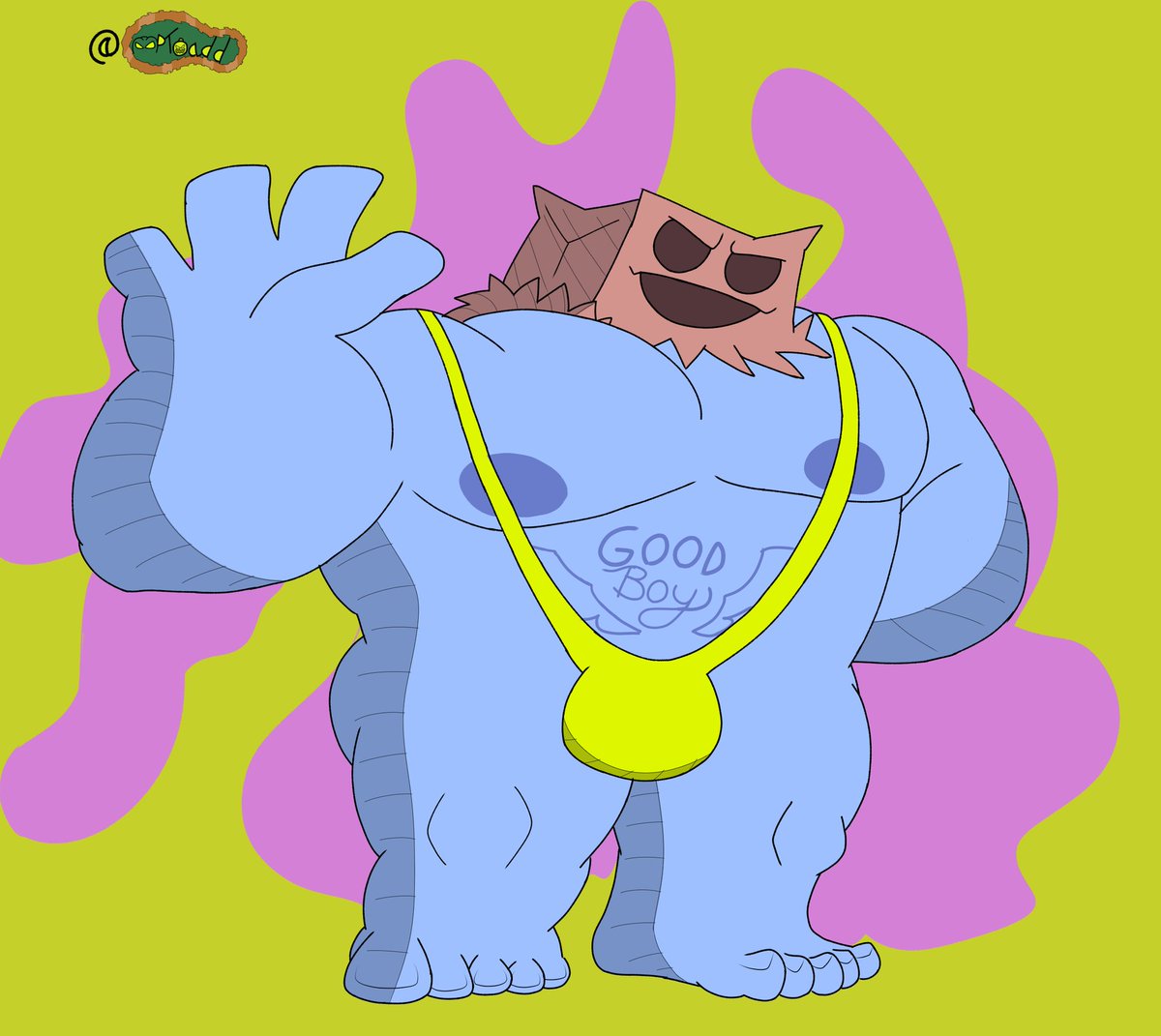 MPToadd's tweet image. My first attempt at this big dude Kinni givin a big wave at y&apos;all to get him on TV

Hit up @MelbotStudio Kickstarter to make the wave even bigger!🎃

#GodsInYourStyle #GodsTV