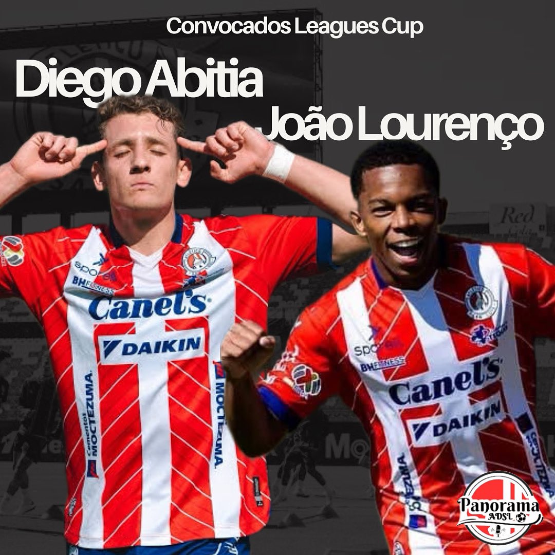 Diego Abitia y João Lourenço las sorpresas 🤩

Los juveniles de <a href="/AtletideSanLuis/">Atlético de San Luis</a> forman parte de la convocatoria del cuadro potosino para la #LeaguesCup2025 🏆

¿Como crees que le vaya a nuestro equipo en esta tercera edición? 🤔