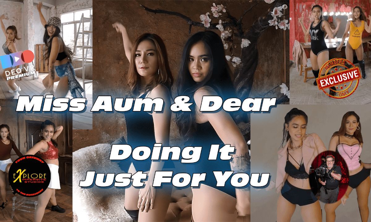 3dguytv's tweet image. Miss Aum and Miss Dear Doing It All For You The VRGirls deovr.com/tpovl0