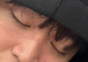 dabwithrab's tweet image. his lashes 😩💗