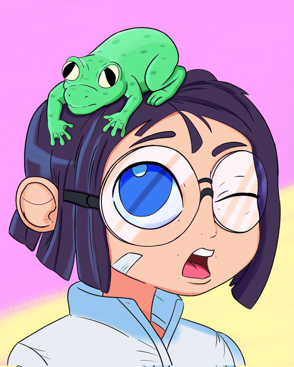 EpithetSoup's tweet image. Did a head piece of Gogo from Punch Punch Forever.