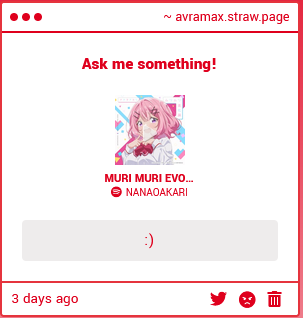 AvramaxII's tweet image. &quot;:)&quot; -&amp;gt; pretty good song avramax.straw.page