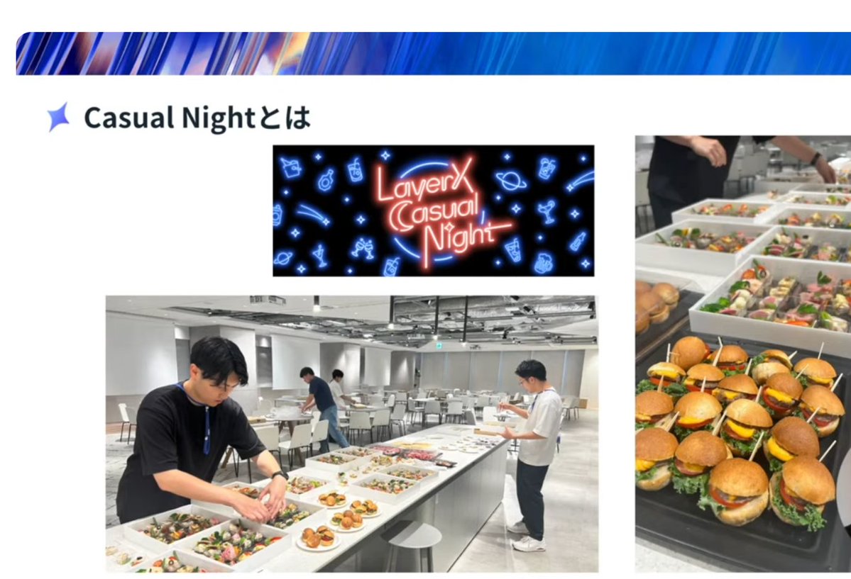 makoga's tweet image. Casual Night、楽しい会なのでご興味ある方はぜひ!
#BetAIDay
▼Caual Nightの詳細・申し込み
jobs.layerx.co.jp/casual-night