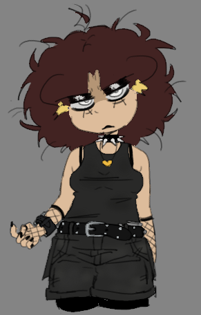 PlusQwerty35945's tweet image. look its a &quot;&quot;goth&quot;&quot;