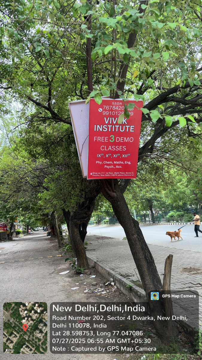 AnilParashar21's tweet image. Where MCD Horticulture and Forest Deptt Delhi are sleeping 💤? Rampant nailing of trees in Dwarka Delhi slowly killing trees and four engine sarkar busy on social media.Wake up Kumbhkarans and act @CMODelhi @gupta_rekha @LtGovDelhi Raise ur voice it counts @LallVishallall7