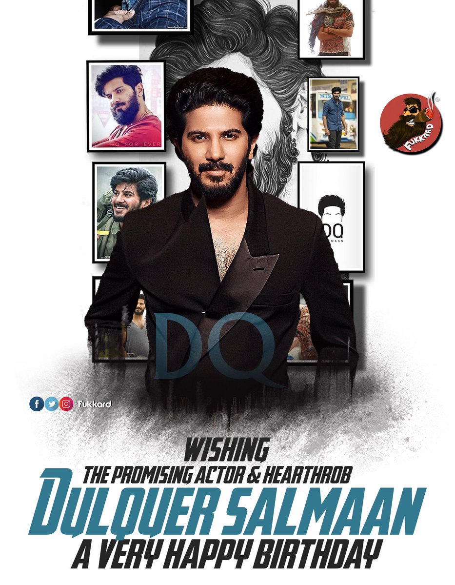 Fukkard's tweet image. Wishing our #LuckyBaskhar aka @dulQuer a very happy birthday ♥️
#DulquerSalmaan #HBDDulquerSalmaan
