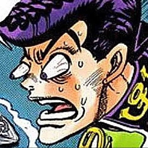 Rex_retuns's tweet image. Yo al ver esta imagen de Josuke pienso en Aless un momento Aless carajo me olvidé soy un pésimo amigo