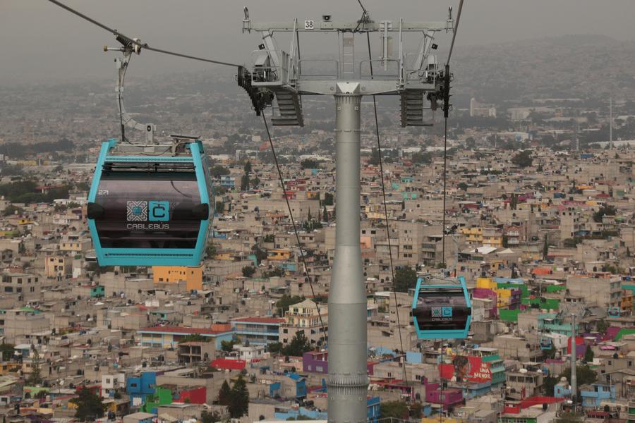 XHespanol's tweet image. Autoridades mexicanas lanzaron el domingo el proyecto de la Línea 4 del Cablebús para la zona sur de la Ciudad de México con una extensión superior a los 11 kilómetros, uno de los teleféricos más largos del mundo xhtxs.cn/5vY