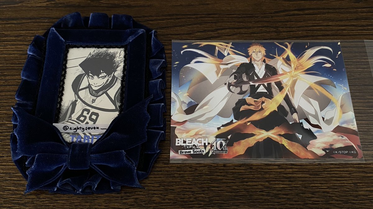 eightyseven__'s tweet image. (交換)
BLEACH Brave Souls ブレソル ランダムプリント 第4弾 ブロマイド
譲 一護 (10周年記念ver)
求 藍染 (6周年記念ver)
都内手渡し希望です。
検索からもお気楽にお声掛けお願いいたします🙇♀️