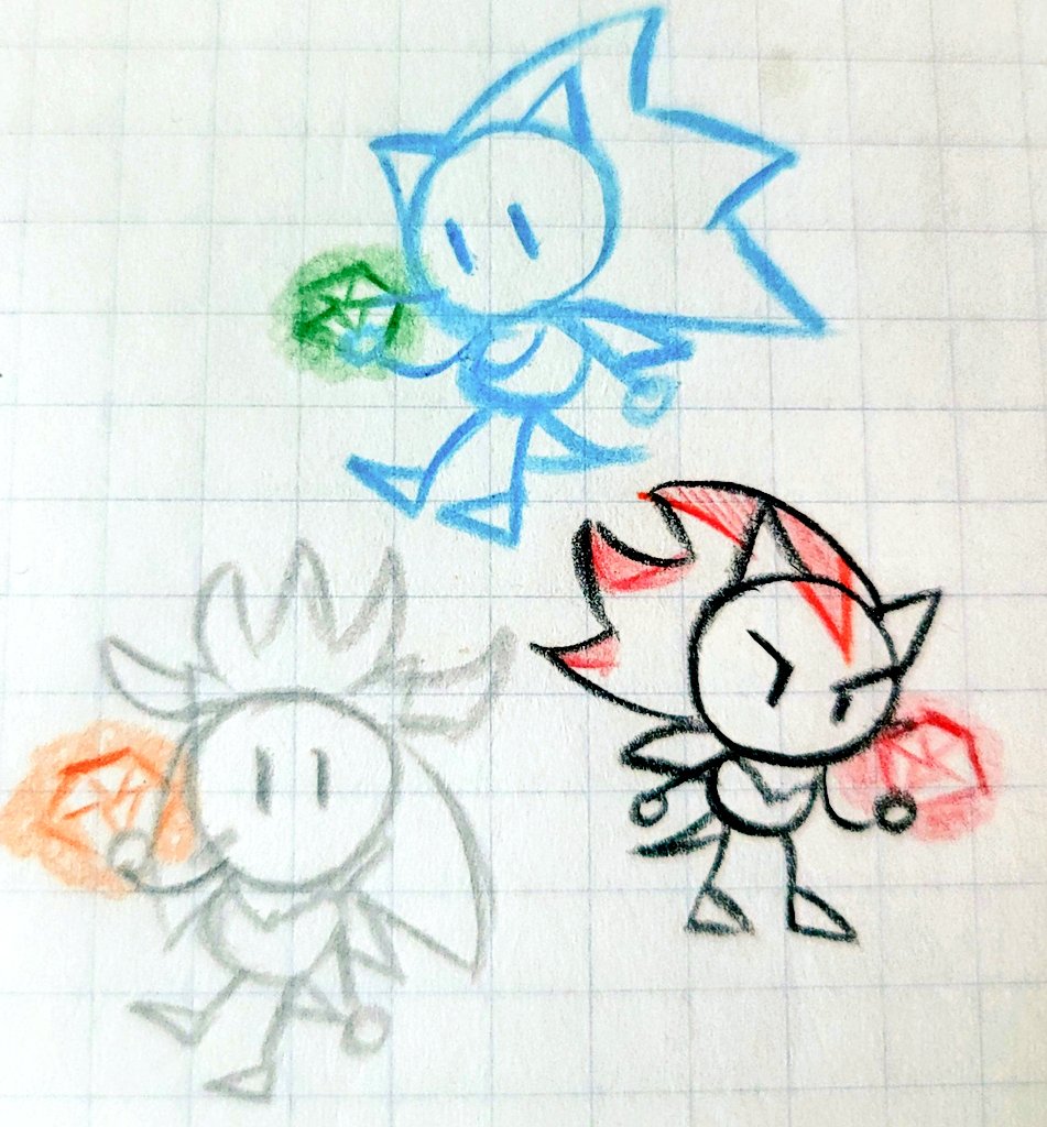 star_for_sonic's tweet image. 삼고슴 낙서