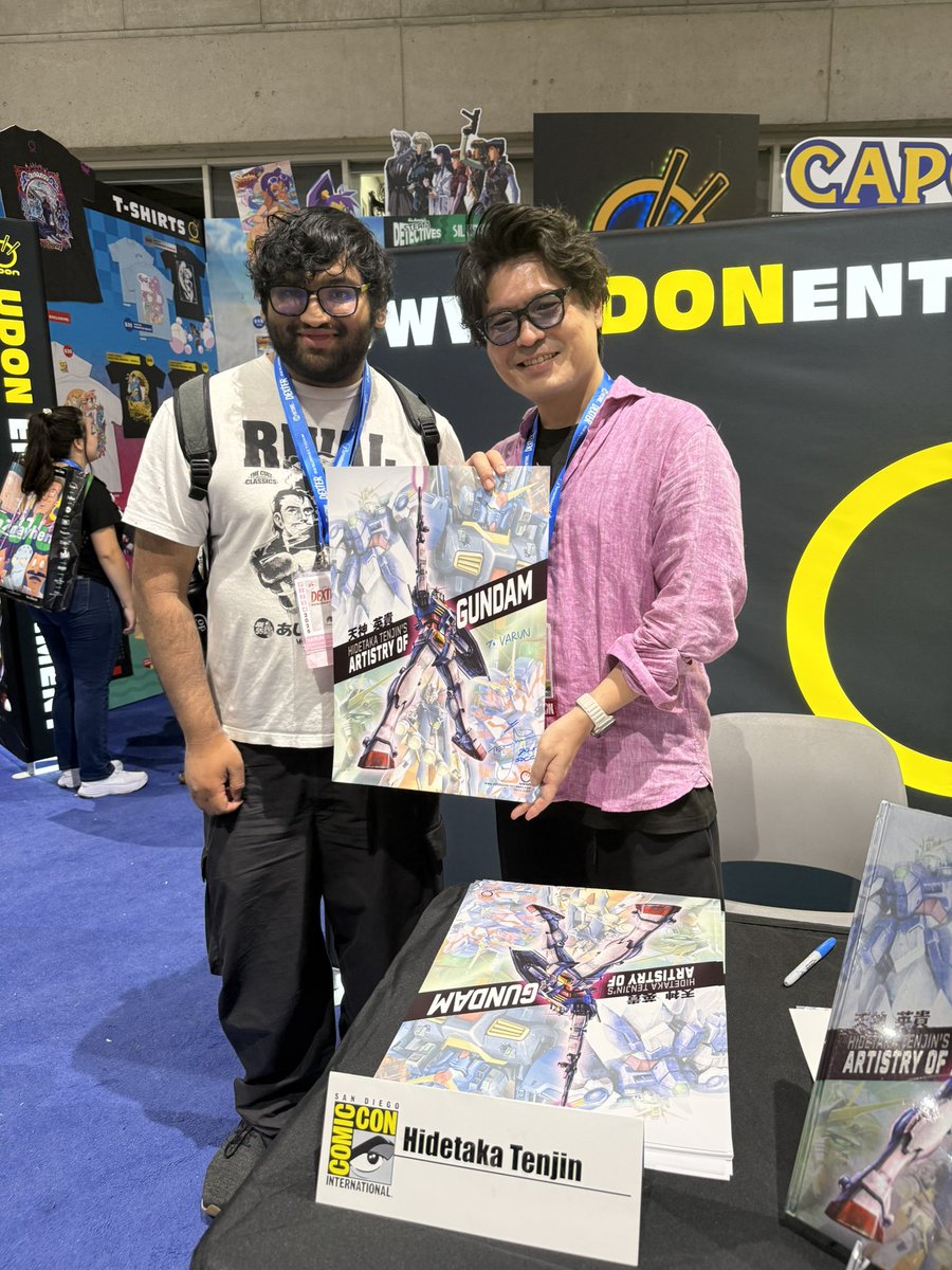 VLordGTZ's tweet image. Forgot to post this earlier, but I got an autograph from Hidetaka Tenjin (@TENJIN_hidetaka)!!! 🤩
