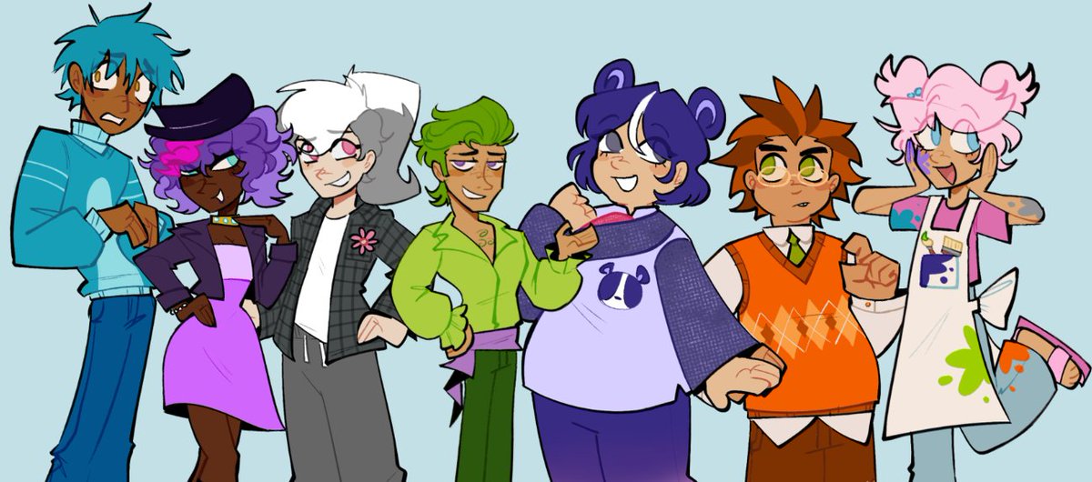 toii_box's tweet image. the gang altogether