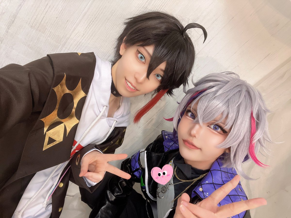 nei_725m's tweet image. お互いのアンケート結果の1位が予期せずfwgsになったのは面白かった
逆fwgs楽しかったです