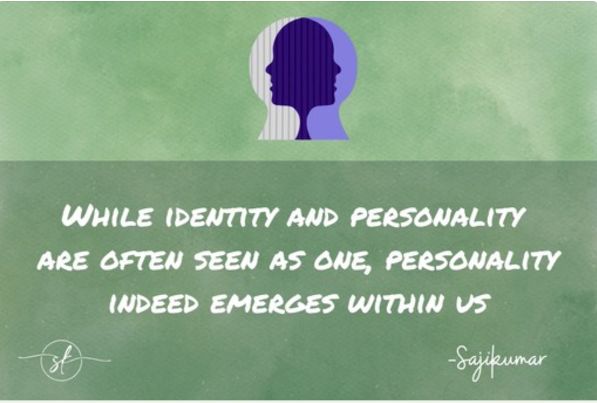 Skanauthor's tweet image. Identity is often shaped by the world around us.
But personality?
It’s the quiet voice within—emerging when we truly listen.
For more visit website
Website link is in the bio ✨
#PersonalityMatters #InnerGrowth #Sajikumar #SKSpeaks