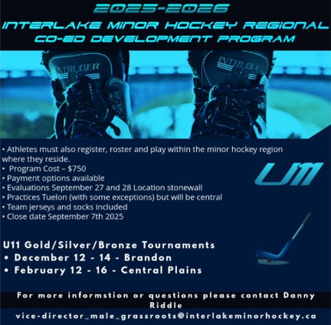 Interlake Minor Hockey Association tweet media