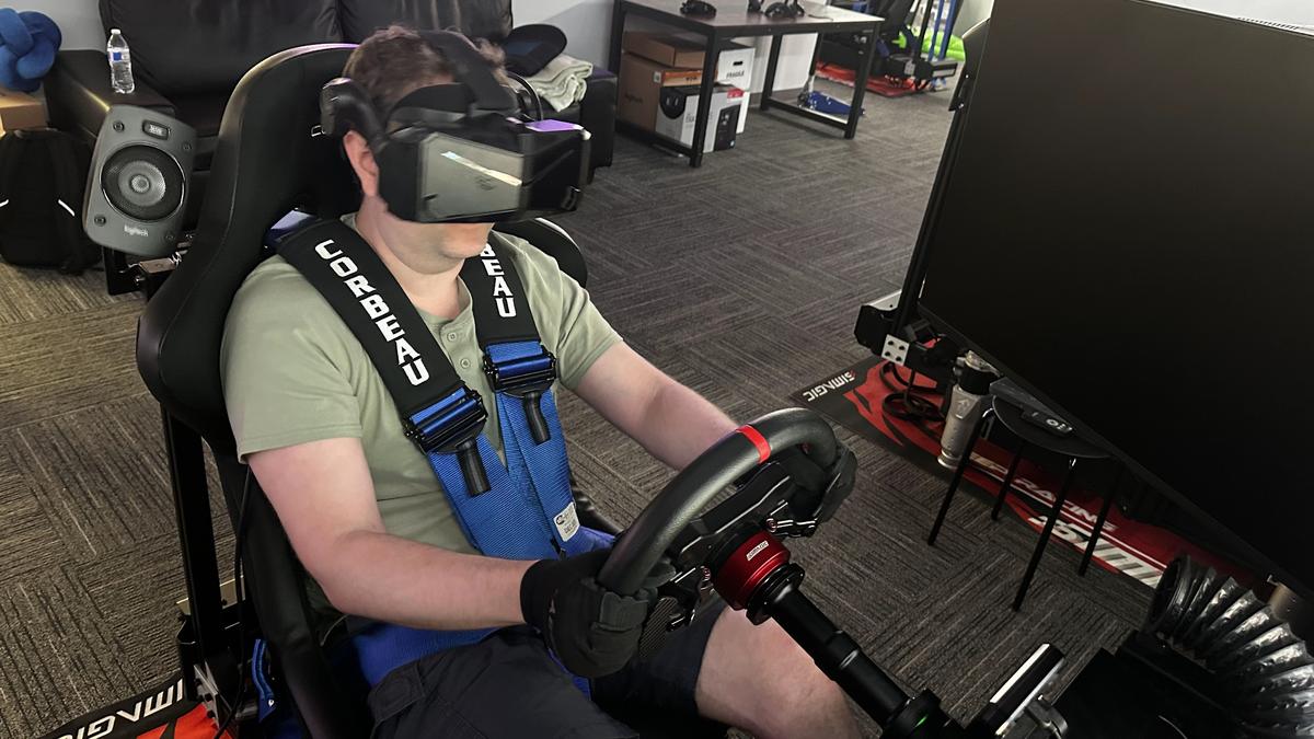 pimaxofficial's tweet photo. So cool to see everyone hyped on iRacing with Light and totally blown away by the clarity of Fly Simulator + Super. It was definitely a party! π
Denver, you're up next!
Can't wait to see you all there! Get ready for more VR awesomeness! #Pimax #Roadshow2025 #VRFamily https://t.co/wNRR7s9vmW