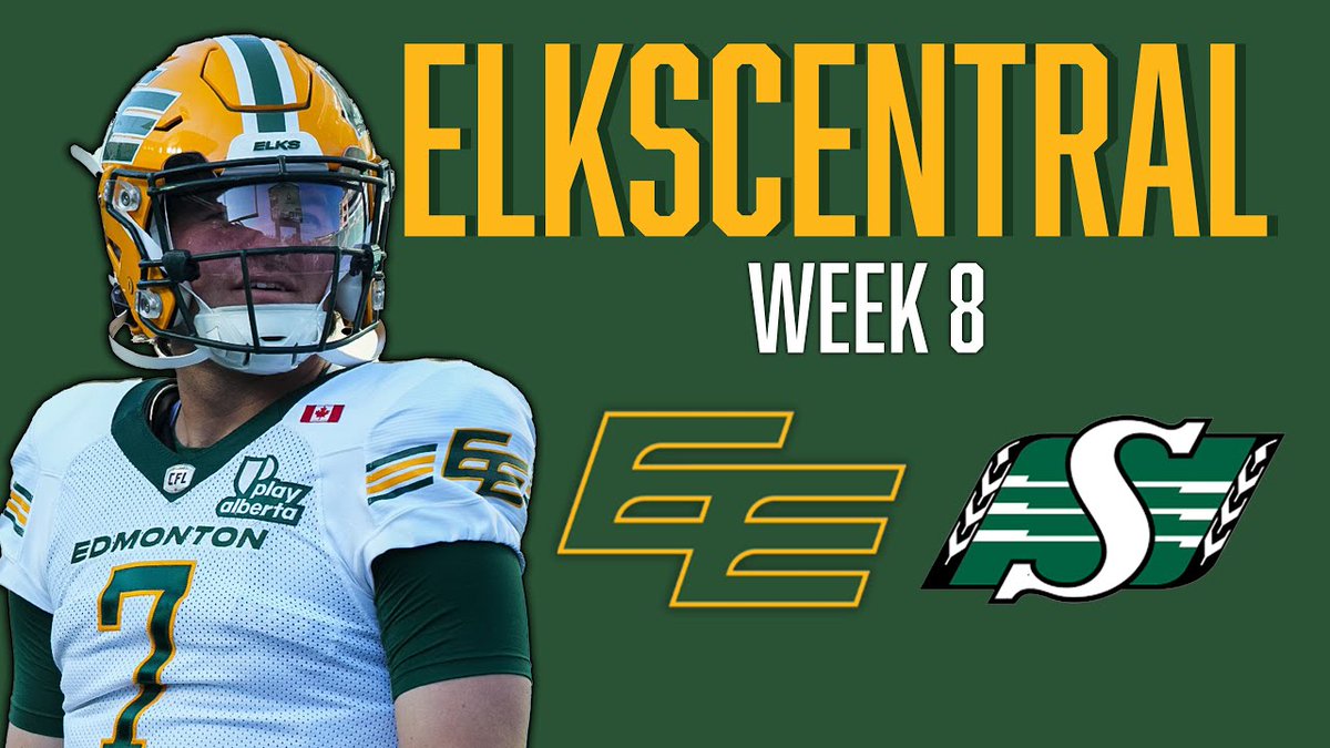 Elksnationdotca's tweet image. New Episode of ELKSCENTRAL!
Edmonton Elks vs. Saskatchewan Roughriders RECAP
Watch➡️youtu.be/VmYHHYisa8Y