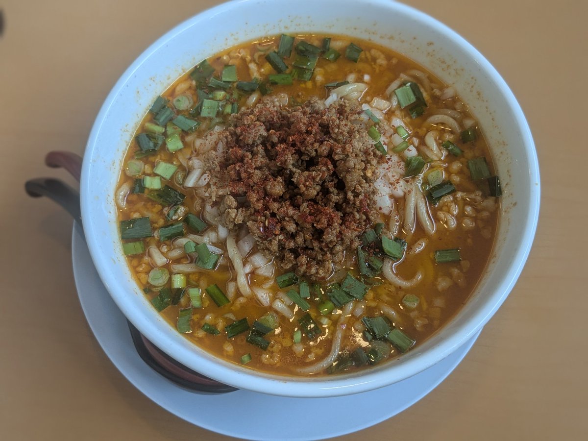 tkozkoz's tweet image. めったに来ない新発田で台湾ラーメン!背脂とニラと突き刺すような辛さがサイコーでした😆追いメシもウレシイ✨
#ラーメン
#台湾ラーメン
#新発田