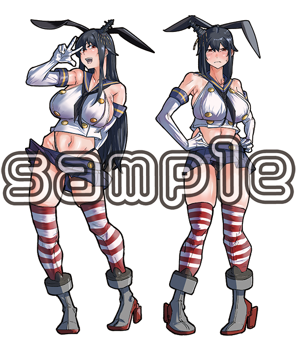 扶桑(艦これ) ,島風(艦隊これくしょん) ,山城(艦これ) 「うわきつverもあります」|あまむら🥳のイラスト