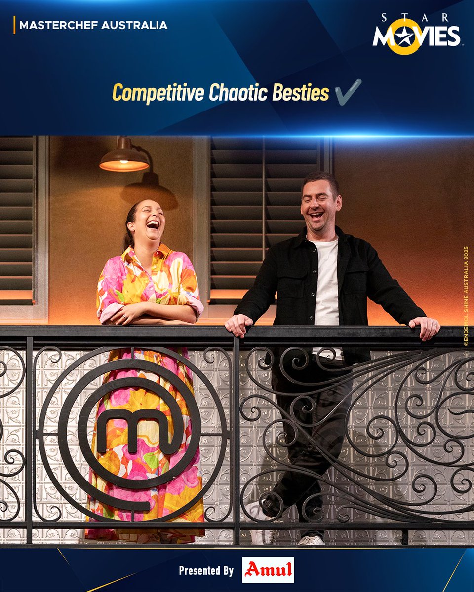 colors_infinity's tweet photo. Healthy friendship core😍

Catch Amul Presents MasterChef Australia Season 17, Monday to Friday at 8 PM, on Colors Infinity and Star Movies.

#ColorsInfinity #MasterChef #MasterChefAustralia #BackToWin #Food #Cooking #Memes https://t.co/uEr5brvaf1
