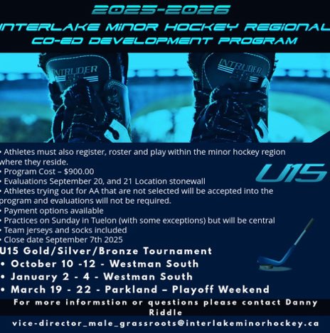 Interlake Minor Hockey Association tweet media