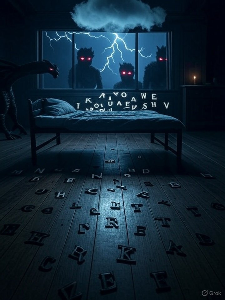 As soon as my mind clears, I'll be fast asleep. 
Goodnight?