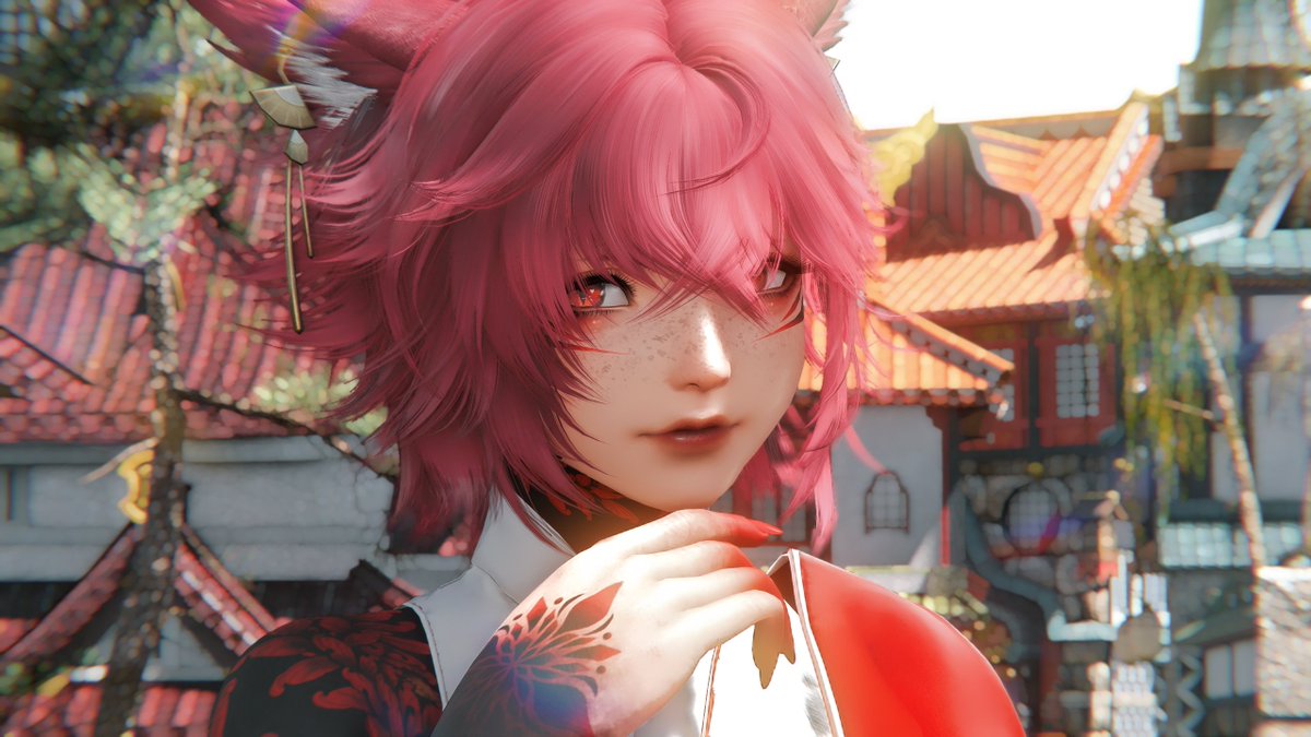MaeboTofu's tweet image. incredibly cursed fox girl with the c+ file turned off