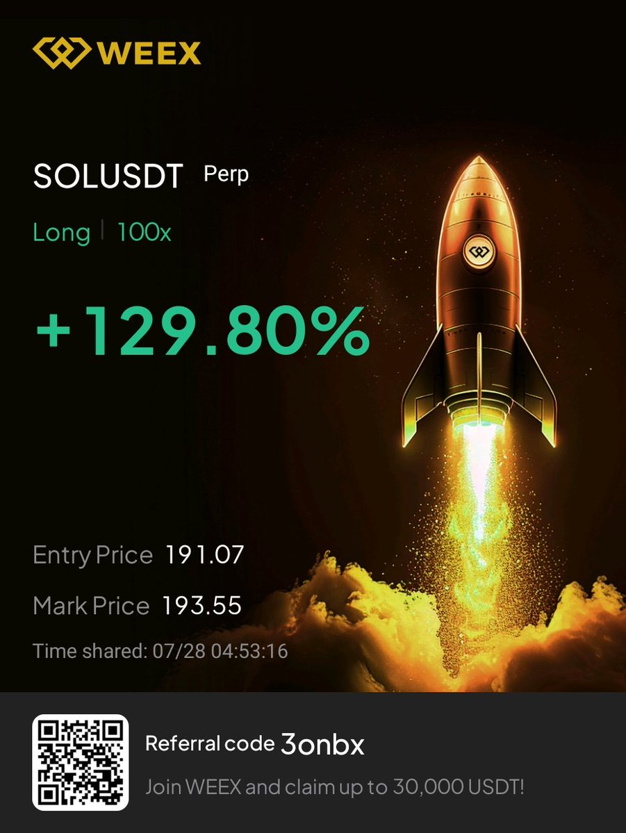 Primedollar01's tweet image. While some are sleeping. I&apos;m positioned for $Bless-ed week 
@WEEX_Official gave me this opportunity 
GM Fam
Hope we have a great day ahead.