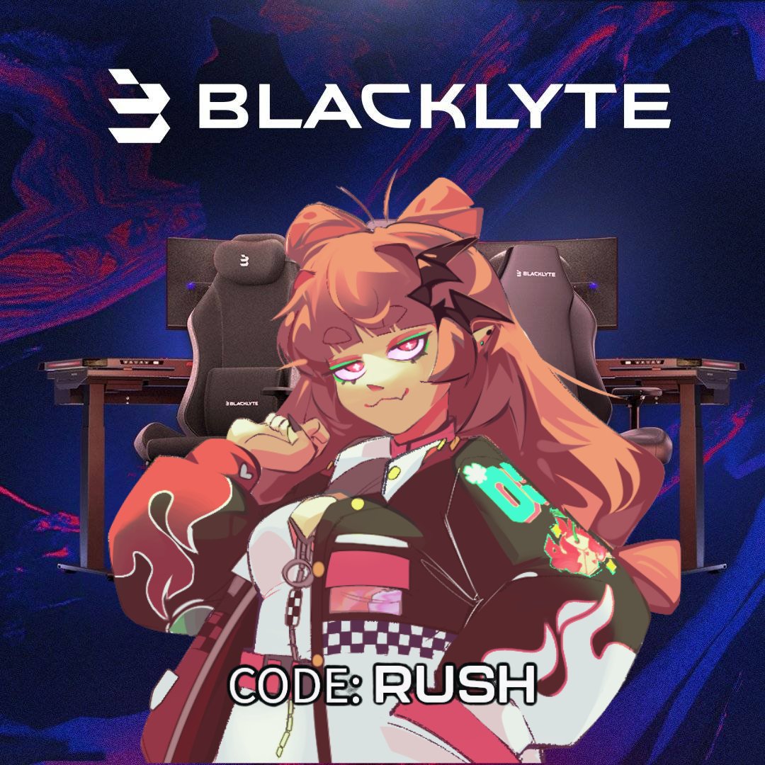 VelocityVT's tweet image. ▄▀▄▀▄【ANNOUNCEMENT】  ▄▀▄▀▄

Excited to announce my partnership with @GoBlacklyte! Honored to team up with a brand that prioritizes comfort &amp;amp; durability in gaming gear.
Use code RUSH for 10% off your order!