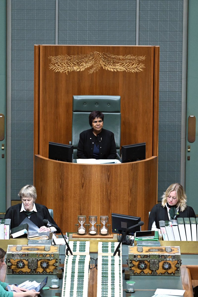MiltonDickMP's tweet image. Congratulations to Marion Scrymgour MP, the first Aboriginal person to Chair the House of Representatives Chamber as a Member of the Speaker’s Panel.
An incredible honour for the Australian Parliament.
@AboutTheHouse