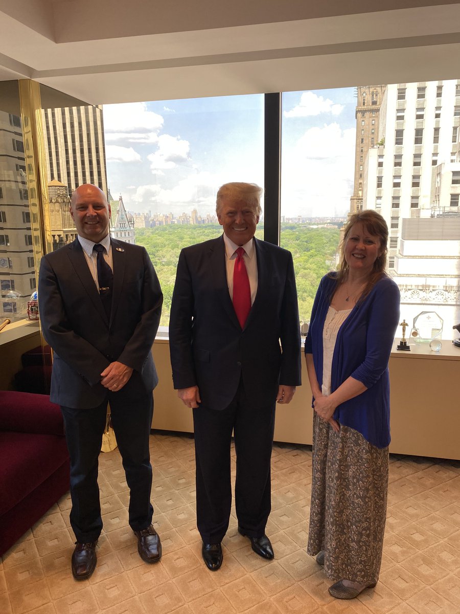 This was a fun visit to Trump Tower - nice overlook of Central Park