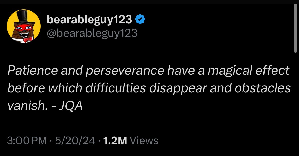 FoJAk3's tweet photo. 💪🏻bearableguy123/Mr Pool/Elon💪🏻 
                                ♾️
  🔥        𝓟𝓮𝓻𝓼𝓮𝓿𝓮𝓻𝓪𝓷𝓬𝓮  ✊🏻      🔥

                             ⛰︎ⓧ⛰︎
                                 ⛰︎ https://t.co/8Fv5LnCict