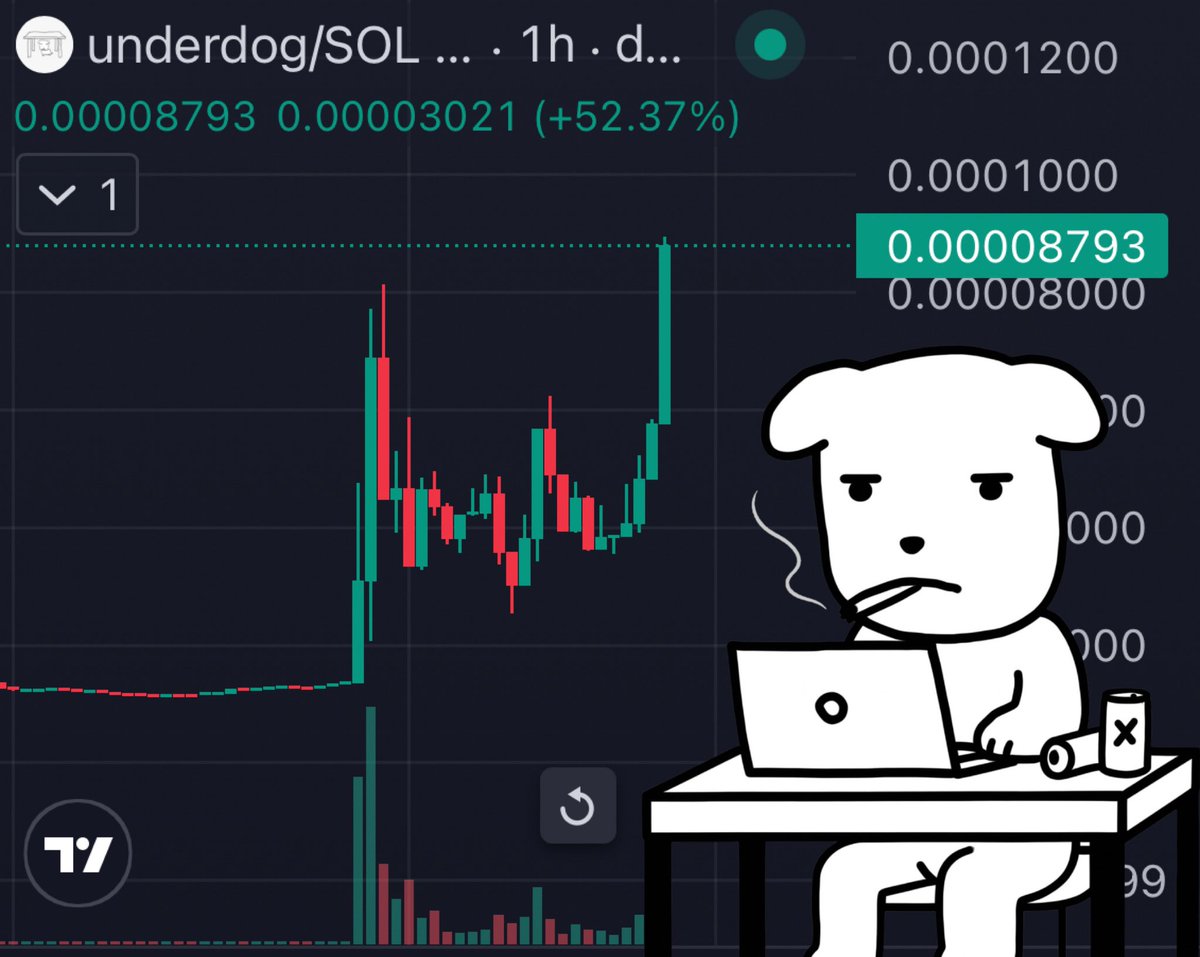 CryptoRugrats's tweet image. #underdog just getting started.. 🐶🚀
B4aJyVCibxP1J95RccZ57DPJWEfkkzUDbm9DuFD9bonk