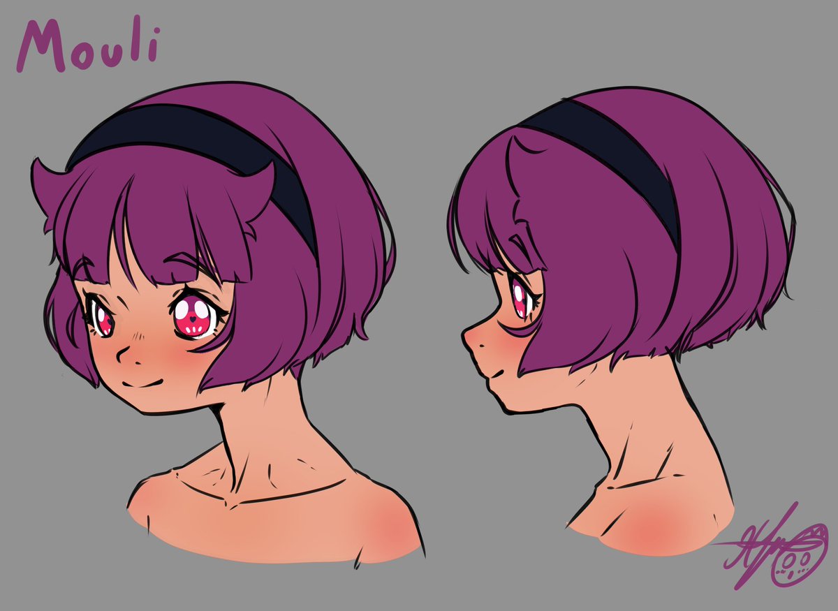 halemartist's tweet photo. Ah! It's incredible how many changes I've made to Mouli's design, but this is the one I’ve liked the most. After creating the new concept for Dosi, I ended up really loving that new style—so I wanted to see how it would look on Mouli and Pi

#art #concept #pkush #design #oc https://t.co/FankYFpJLH