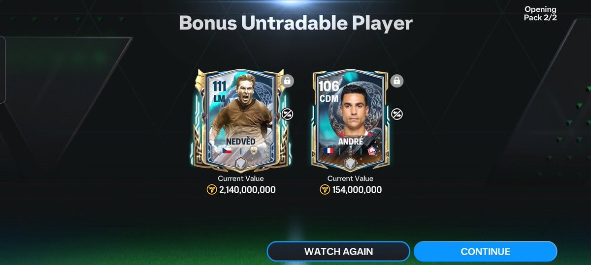 Crazy luck today 🔥💀 1000 FCP