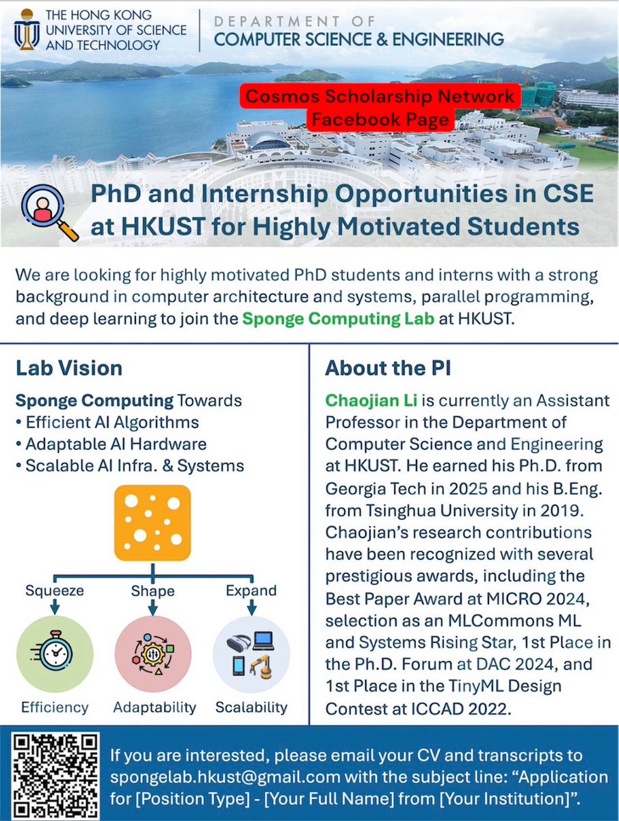ObengCosmos's tweet image. If you are interested, please email your CV and transcripts to spongelab.hkust@gmail.com with the subject line: &quot;Application for [Position Type] - [Your Full Name] from [Your Institution]&quot;.