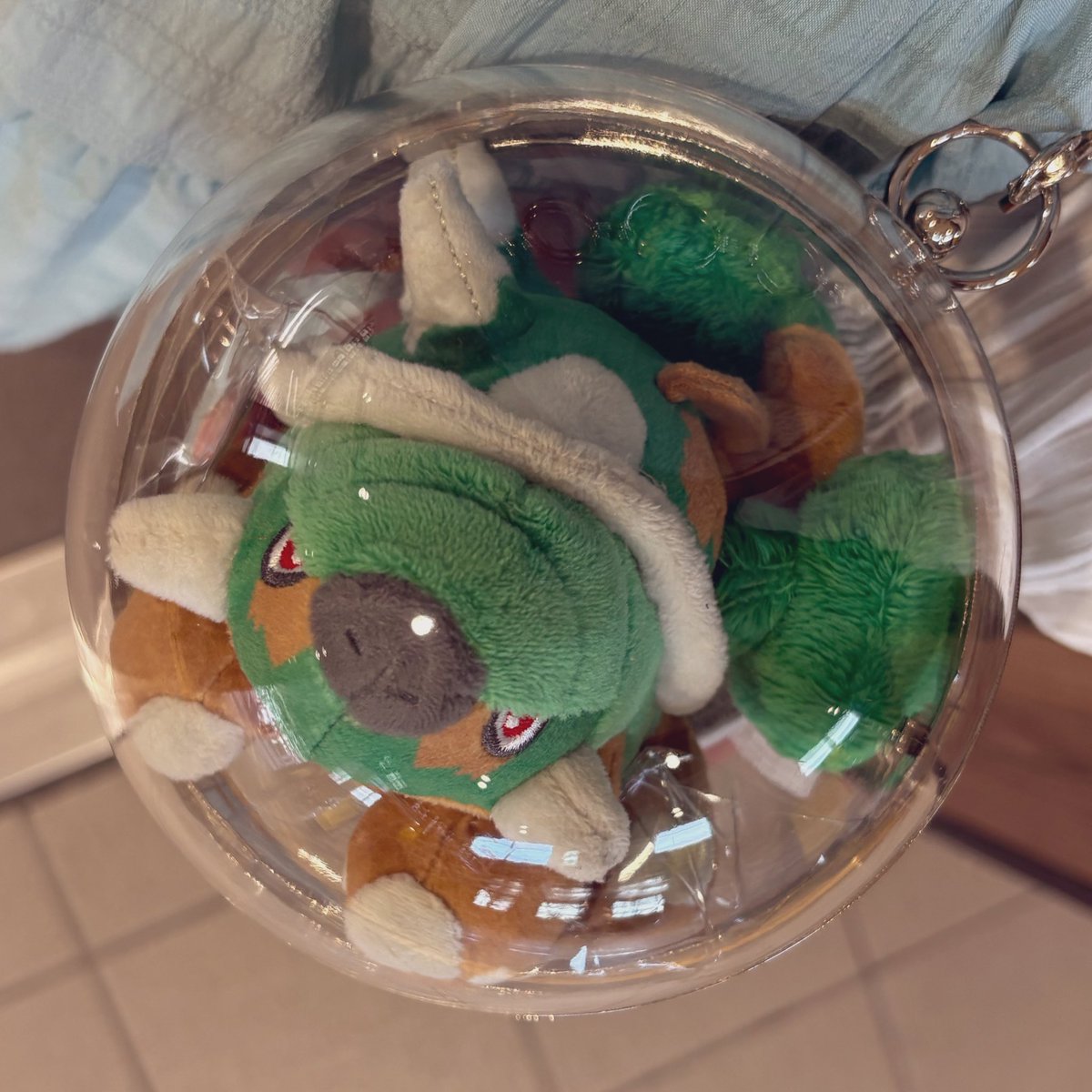 Ryon_chimu's tweet image. ドダイトス連れてきたんだけど、このバッグ(?)やっぱり可愛すぎないか〜！？！？