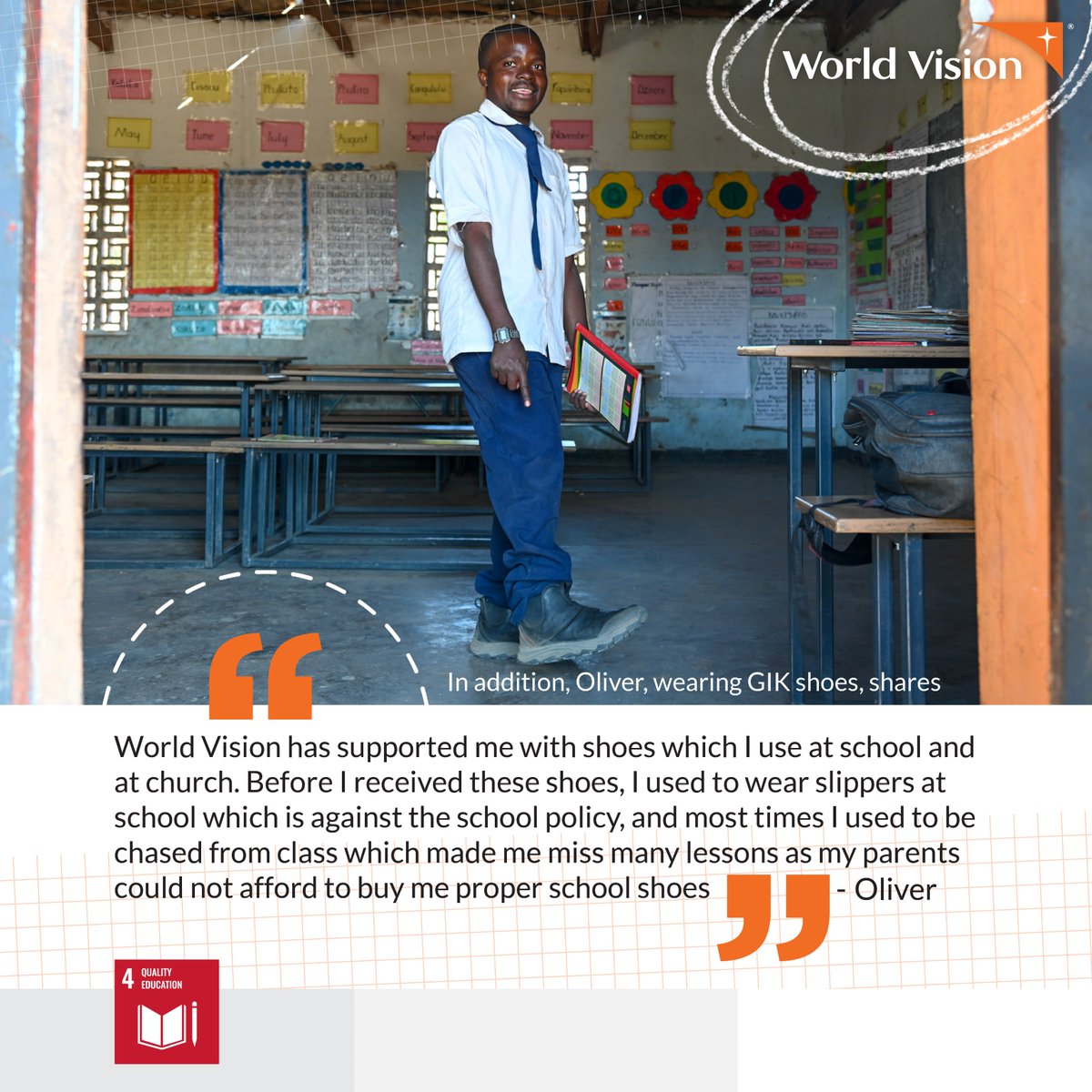 WorldVisionZamo's tweet image. A closer look at our #GiftInKind Resources - #SchoolResources