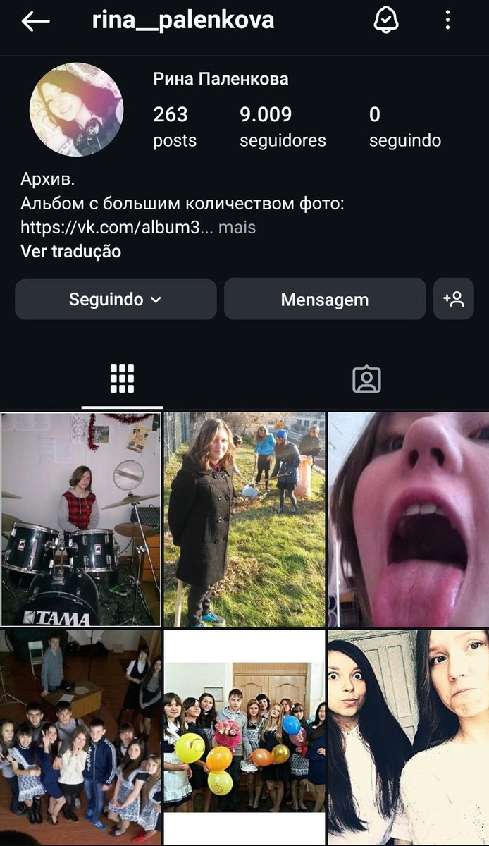 inmostlight's tweet image. I just found out that Rina Palenkova had an instagram that stills online