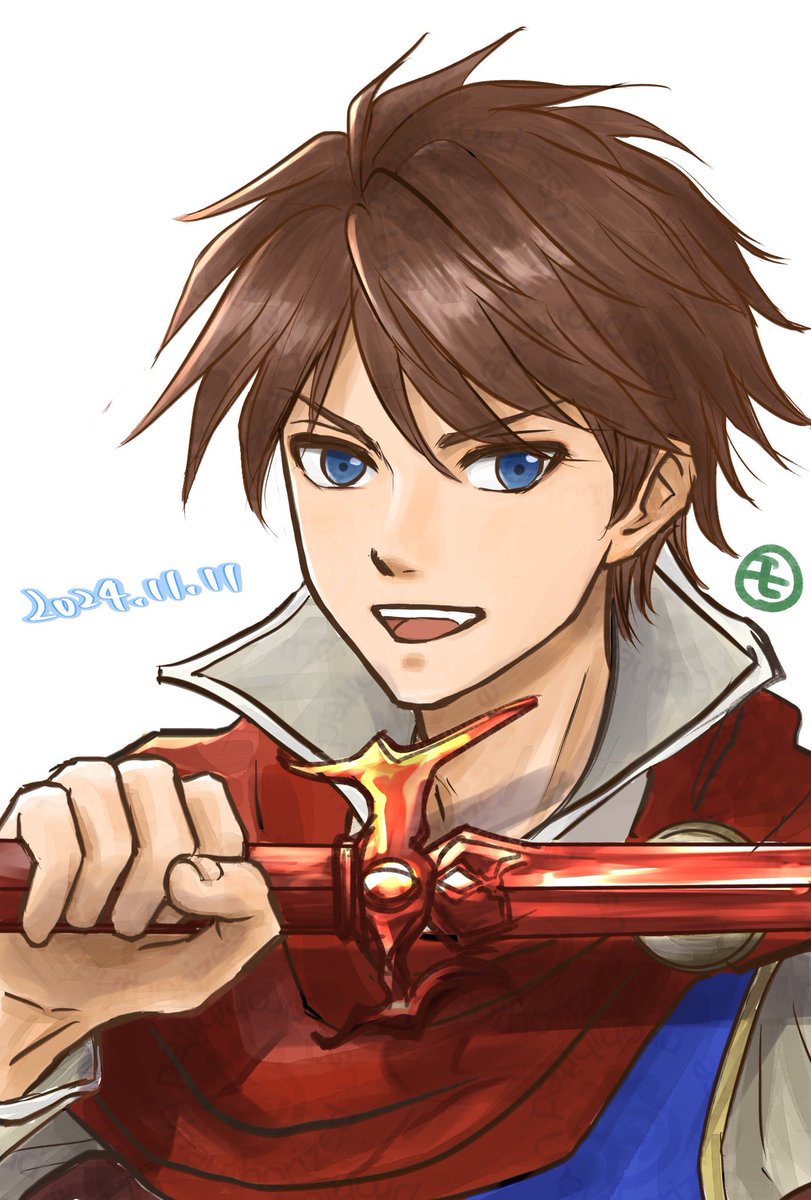 usjm_m0k0222's tweet image. 他の推しキャラばっかり描いてた時期にもバッツとかロックとかは時々描いてたんだよなぁ…と昔の絵を見ていたら、2年前のiPadで描き始めのころのバッツが出てきて😳全然違う😂‼️毎日お絵描きしてきた分の成長ですなぁ。右は去年の終わりごろに描いたやつ(日付はさっき書き足した)