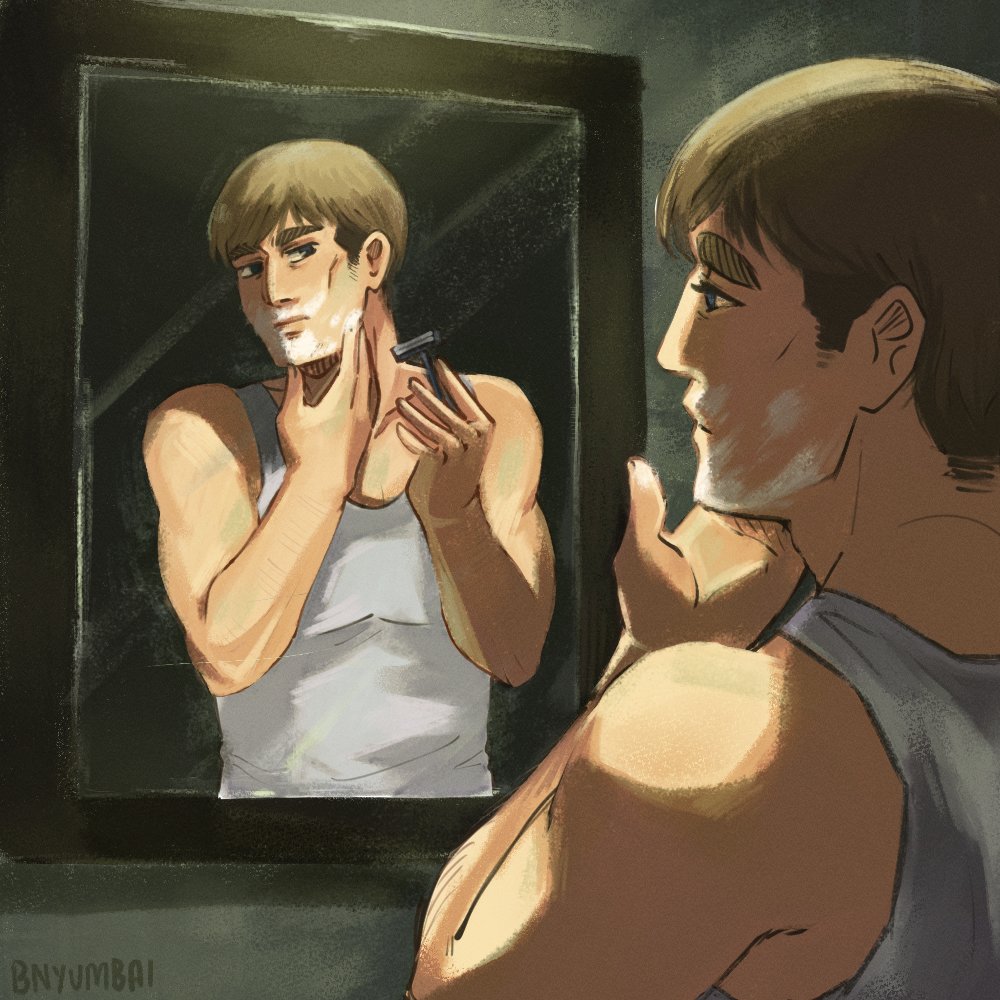 bnyumbai's tweet image. colour study #ErwinSmith #進撃の巨人