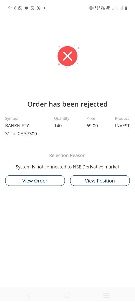 #mstock now the app is not opening huge loss this is deliberate manipulation <a href="/SEBI_India/">SEBI_Awareness</a> please take stern action this is maliciously done during expiry where retail investors are lossing heavily.  Need compensation