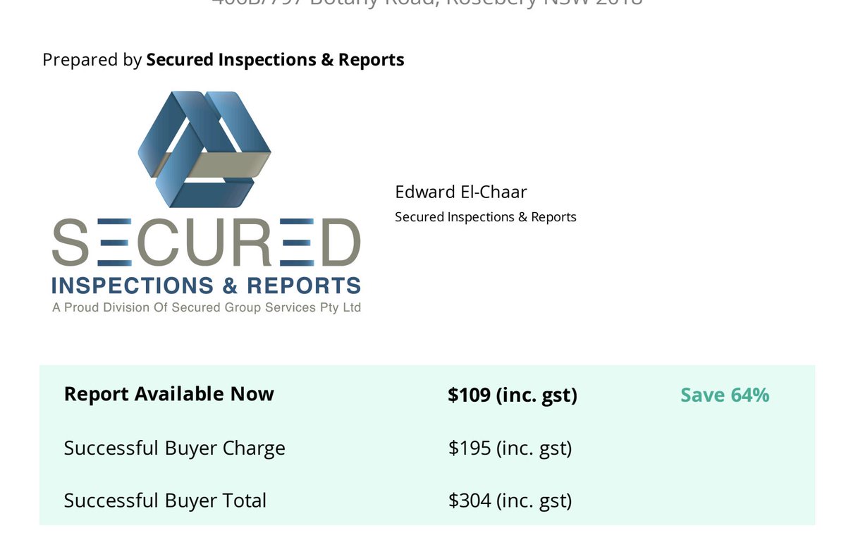 electricfuture5's tweet image. In Australia BOYCOTT paying for Strata Reports $109 JUST to view a report and another $195 if you purchase the property. Absolute SCAM from Before you Buy