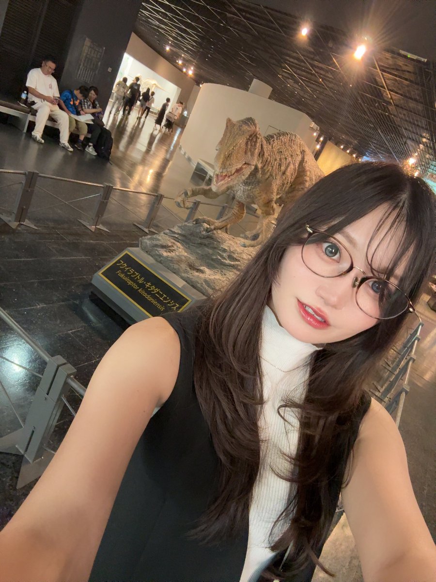 恐竜博物館きた🦖