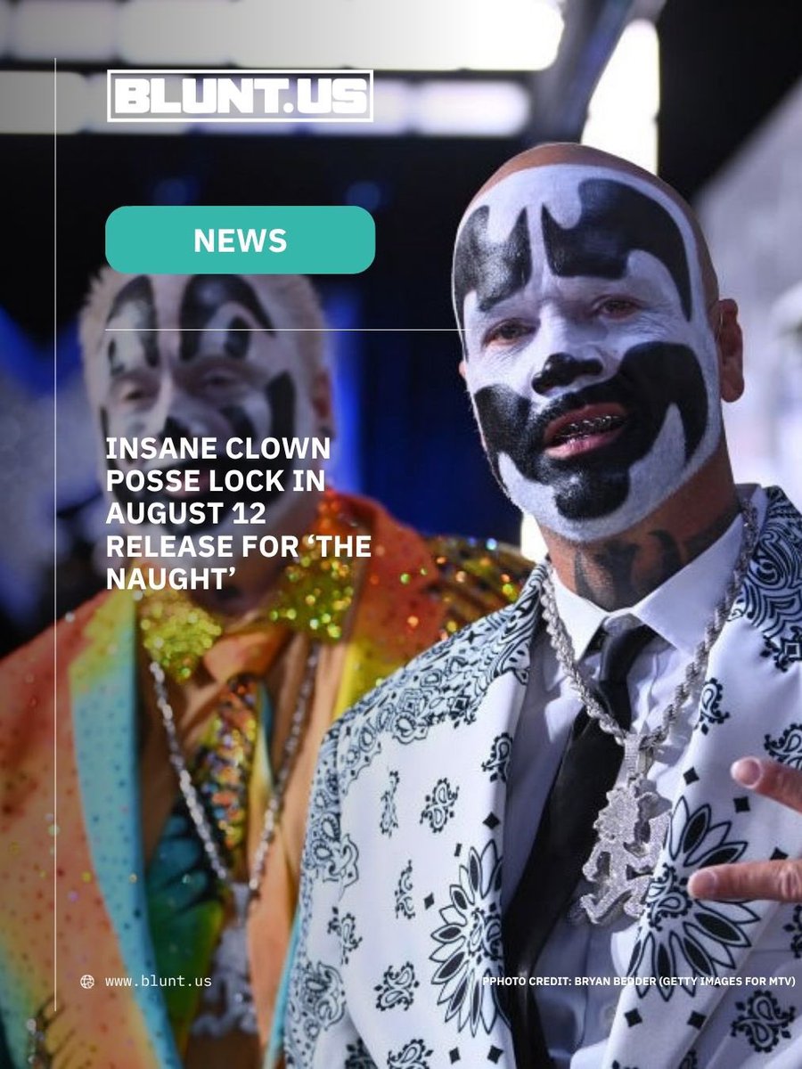 bluntmagus's tweet image. ICYMI: @icp are set to drop 'The Naught' August 12, the sixth and final Jokers Card of the second deck!
‘If there’s no afterlife when you die, were you ever alive at all?’
Are you excited for new ICP?
Full story, including reel can be found here ⤵️
blunt.us/music/insane-c…